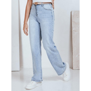 Ženske svetlo modre široke kavbojke UY2786