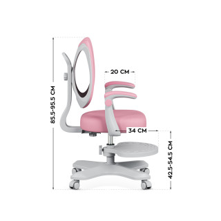 Ergonomski otroški stol Mark Adler Junior 4.6 Pink