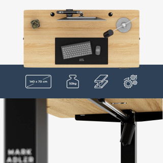 Električno nastavljiva miza Mark Adler LEADER 7.3 CRAFT