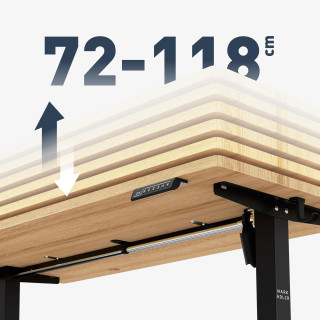 Električno nastavljiva miza Mark Adler LEADER 7.3 CRAFT