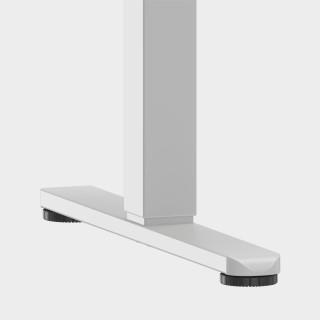 Bela električno nastavljiva pisalna miza Mark Adler LEADER 8.0 WHITE