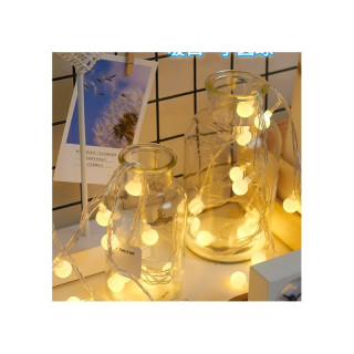 Notranje/zunanje kroglične luči 71 LED - toplo bela