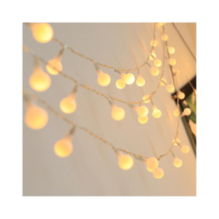 Notranje/zunanje kroglične luči 71 LED - toplo bela