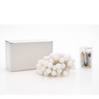 Notranje/zunanje kroglične luči 71 LED - toplo bela