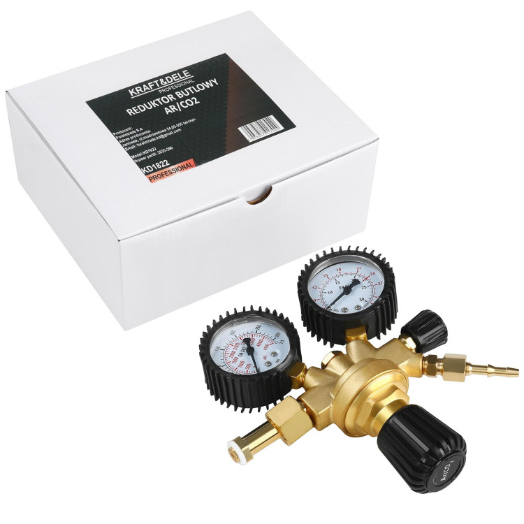 Regulator za jeklenko AR/CO2 KD1822