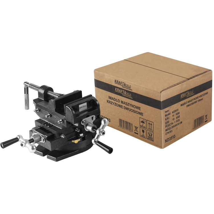 Križni strojni primež 100 mm KD3513