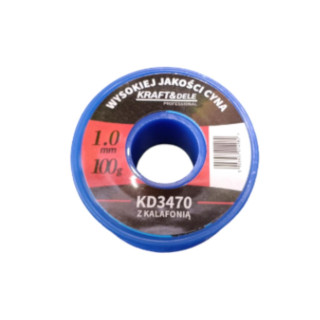 Pločevinka s kolofonijo 1 mm 100 g KD3470