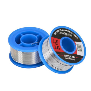 Pločevinka s kolofonijo 1 mm 100 g KD3470