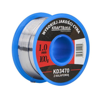 Pločevinka s kolofonijo 1 mm 100 g KD3470