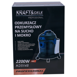 Industrijski sesalnik s funkcijo pranja 2200 W KD5148