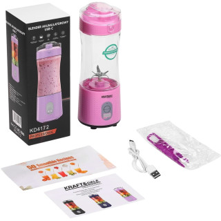 Polnilni mešalnik USB-C 380 ml / 2 x 3000 mAh KD4172