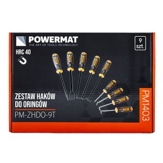 Komplet kavljev + strgalo 9 kosov PM-ZHDO-9T