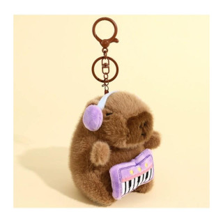 Obesek Capybara s slušalkami