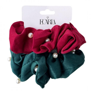 Komplet dveh lasnih gumic z biseri