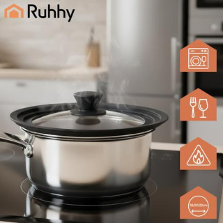 Silikonski pokrov 3v1 18/20/22 cm