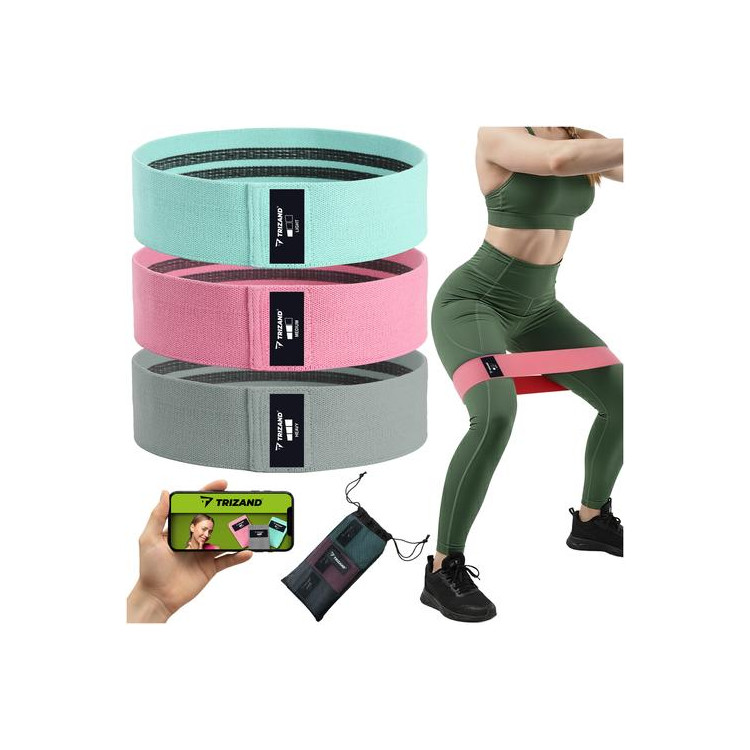 Komplet vadbenih trakov - 3 kosi