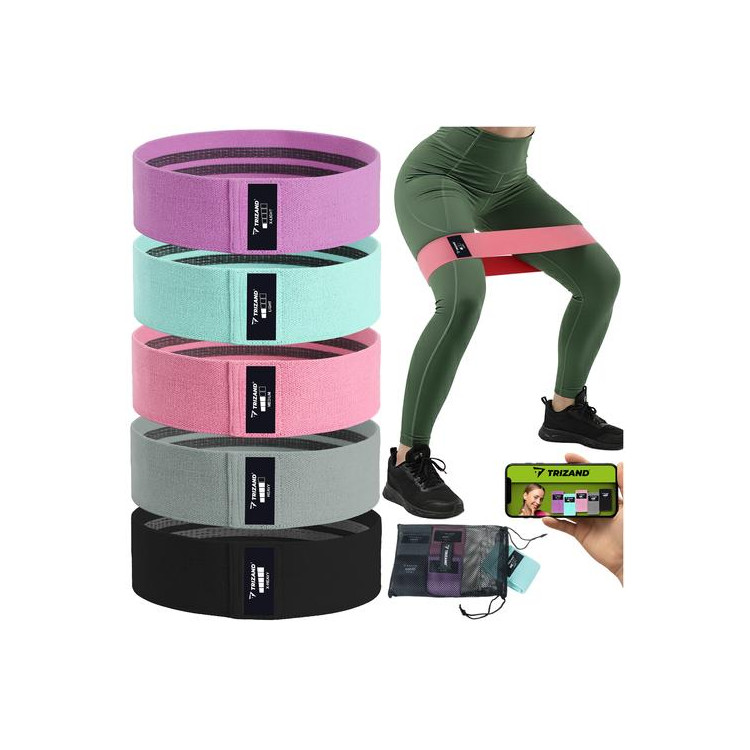 Komplet vadbenih trakov - 5 kosov