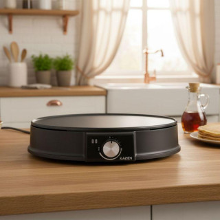 Električni pekač palačink s premazom proti prijemanju 1200 W KADEN