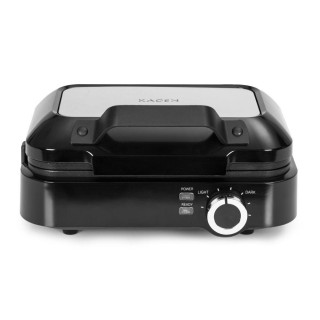 Pekač za vaflje s premazom proti prijemanju za 2 velika vaflja