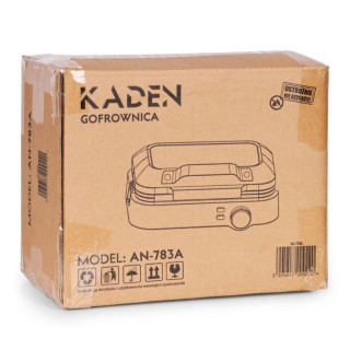 Pekač za vaflje s premazom proti prijemanju za 2 velika vaflja