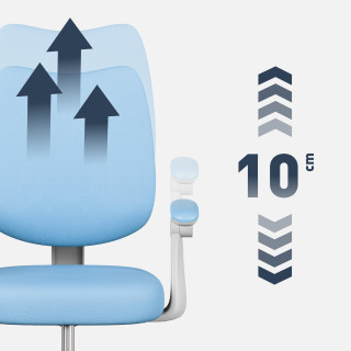 Modri otroški ergonomski stol Mark Adler Junior 4.6 Blue