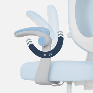 Modri otroški ergonomski stol Mark Adler Junior 4.6 Blue