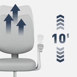 Otroški sivi ergonomski stol Mark Adler Junior 4.6 Grey