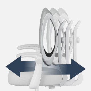 Otroški sivi ergonomski stol Mark Adler Junior 4.6 Grey