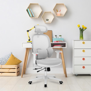 Siv ergonomski otroški stol Mark Adler Junior 6.3 Grey