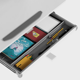 Ergonomska otroška pisalna miza Mark Adler STUDY 5.0 SIVA