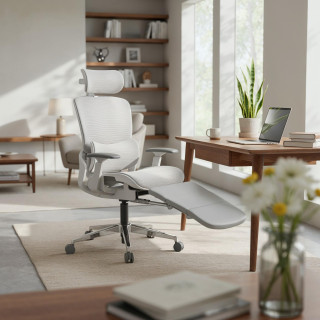 Siv ergonomski stol Mark Adler EXPERT 9.3 GREY