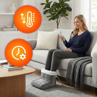 Električni grelec za noge z daljinskim upravljalnikom