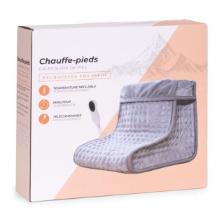Električni grelec za noge z daljinskim upravljalnikom