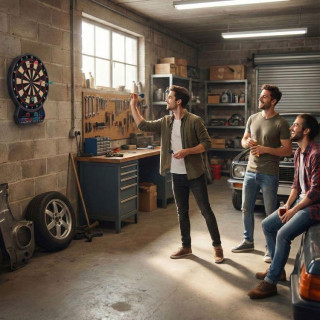 Elektronski pikado 42 cm - 27 iger