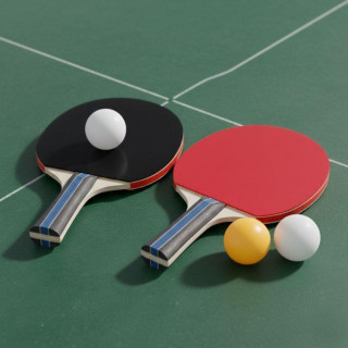 Komplet za namizni tenis - 2 palici in 3 žogice