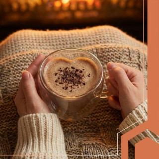 Termo skodelica v obliki srca - 240 ml