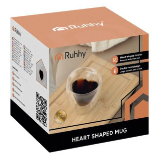 Termo skodelica v obliki srca - 240 ml