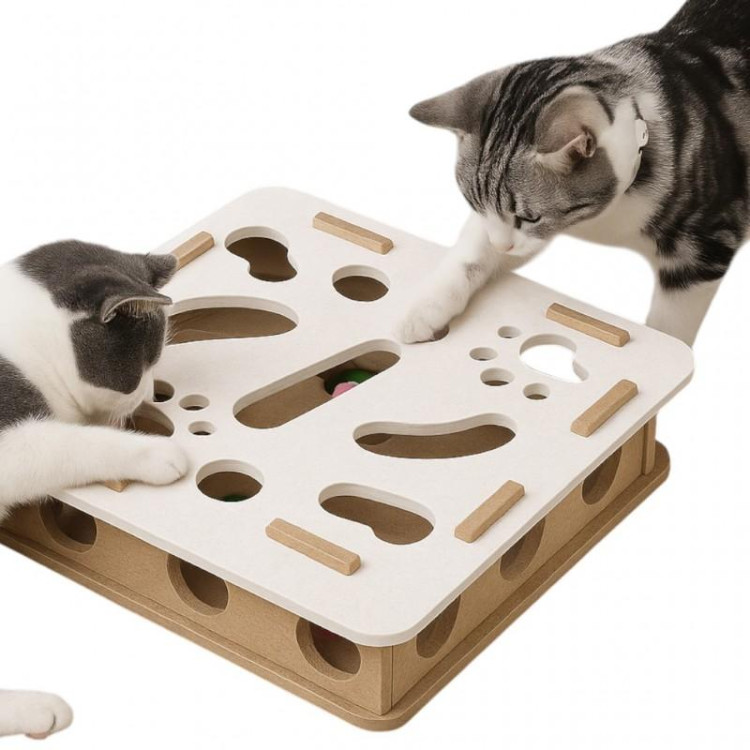 Igrača iz filca za mačke