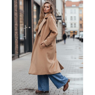 Rjav prehodni ženski plašč NY0767z