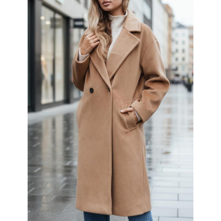 Rjav prehodni ženski plašč NY0767z