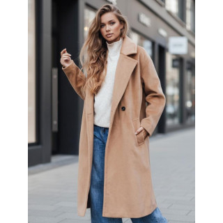 Rjav prehodni ženski plašč NY0767z