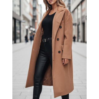 Zimski rjav ženski plašč NY0766z