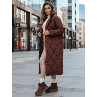 Ženska zimska jakna v rjavi barvi TY4917z