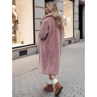 Roza ženski krzneni plašč za zimo TY4689z