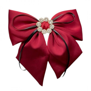 Bordo sponka z pentljo in diamanti