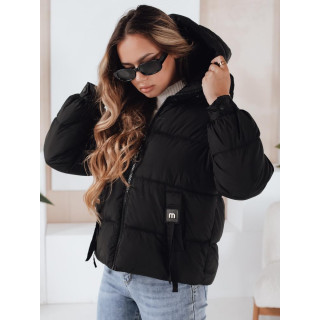 Črna ženska zimska jakna TY5064