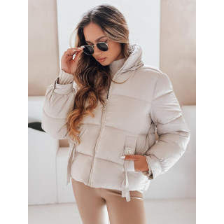 Ženska zimska bež jakna TY5066