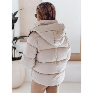 Ženska zimska bež jakna TY5066