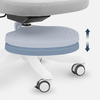 Siv otroški stol Mark Adler Junior 5.3 Grey