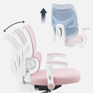 Otroški roza stol Mark Adler Junior 5.3 Pink